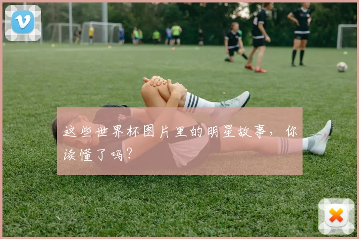 这些世界杯图片里的明星故事，你读懂了吗？