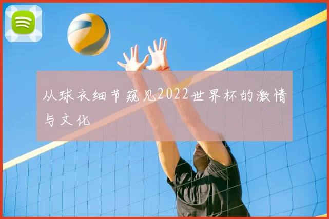 从球衣细节窥见2022世界杯的激情与文化